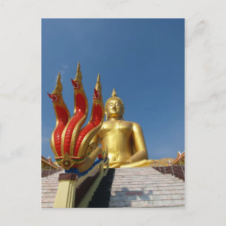 three snake heads postcard