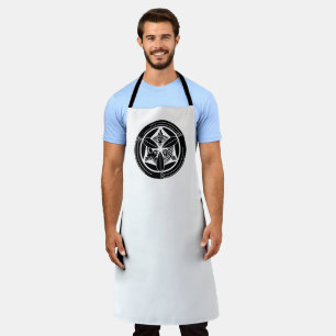Three Spoons in a Bamboo Circle Apron