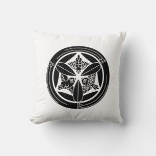 Three Spoons in a Bamboo Circle Cushion