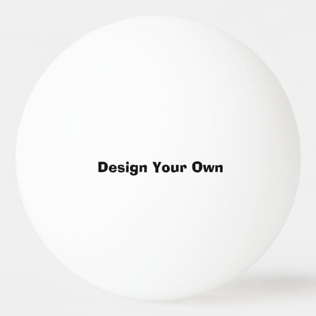 Three Star Ping Pong Ball (Front)
