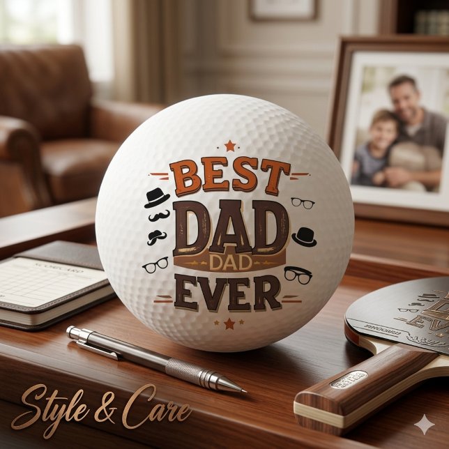 Three Star Ping Pong Ball – Best Dad Ever Gift (Three Star Ping Pong Ball – Best Dad Ever Gift
)