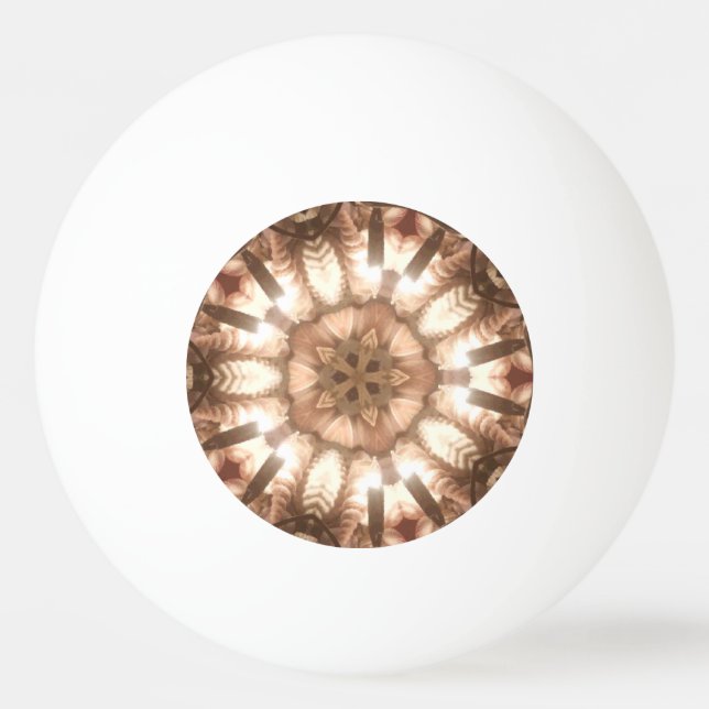 Three Star Ping Pong Ball Lit Christmas Tree Light (Back)