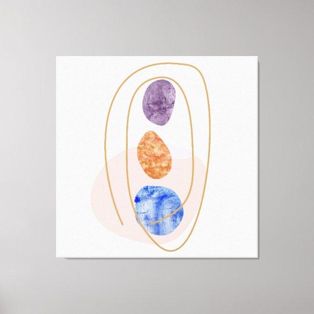 Three Stones Canvas Print (Front)