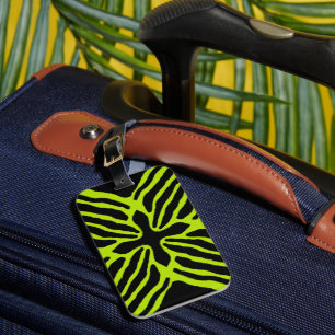 Three Striped Poison Dart Frog Luggage Tag