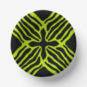 Three Striped Poison Dart Frog Paper Plate