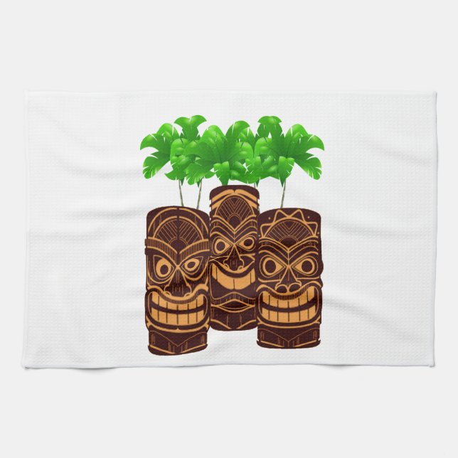Three Strong Tea Towel (Horizontal)