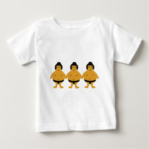 three sumos icon baby T-Shirt