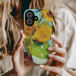 Three Sunflowers Vincent van Gogh iPhone 16 Case