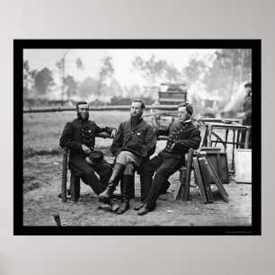 Three Surgeons at the Siege of Petersburg, VA 1864 Poster