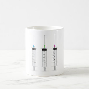 Three Syringes Coffee Mug