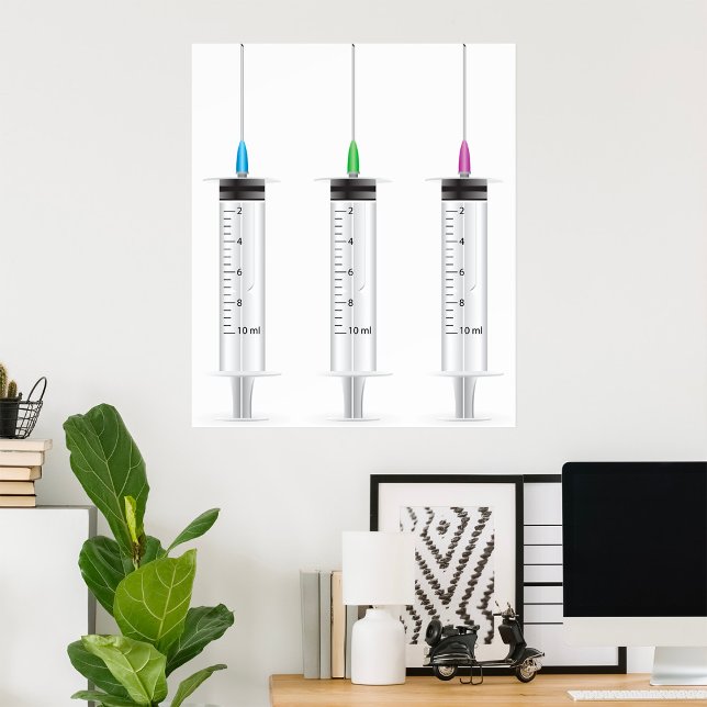 Three Syringes Poster (Creator Uploaded)