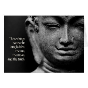 Three things cannot be long hidden: the sun, the m