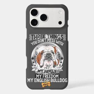 Three Things My Family My Freedom English Bulldogs