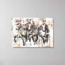 Three Tölters Brown