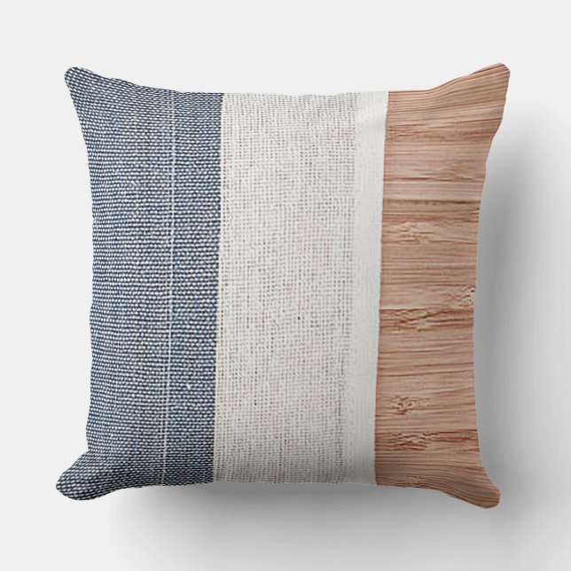 Three-Toned Throw Pillow (Front)