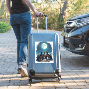 Three Tortoises Howl at Moon Wildlife Mountain Tur