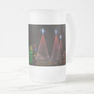 Three Trees At Midtown Frosted Glass Beer Mug