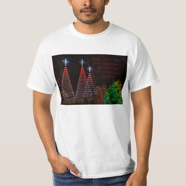 Three Trees At Midtown Greetings T-Shirt (Front)