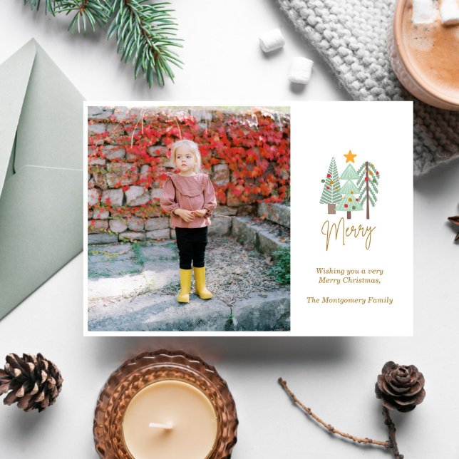 Three Trees Christmas Holiday Card (Creator Uploaded)
