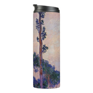 Three Trees in Grey Weather, Claude Monet Thermal Tumbler