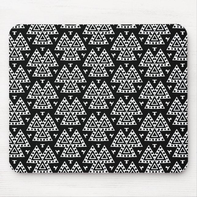 Three Triangles v1 Mouse Mat (Front)