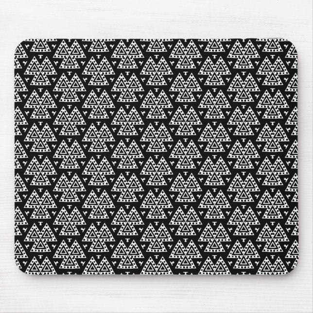 Three Triangles v2 Mouse Mat (Front)