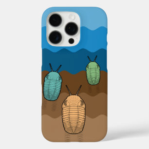 Three Trilobite Travellers- Paleontology iPhone 16 Pro Case