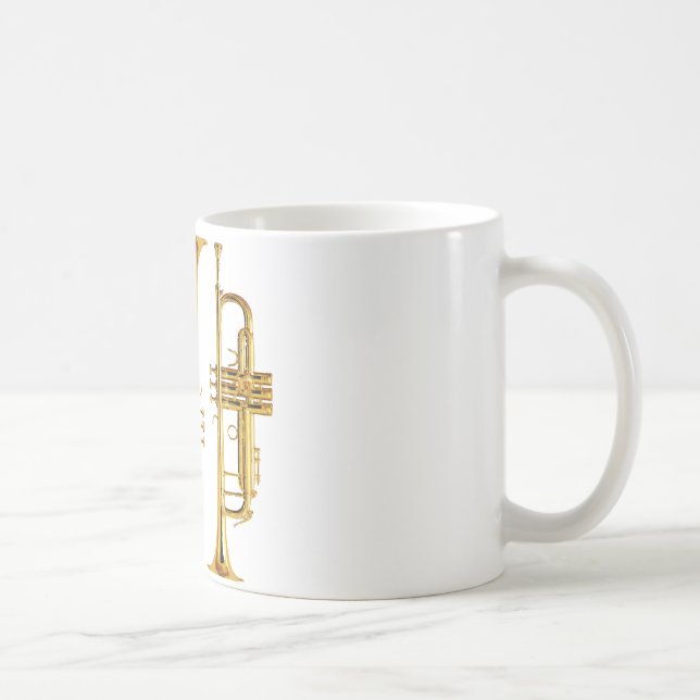 Three Trumpets Coffee Mug (Right)