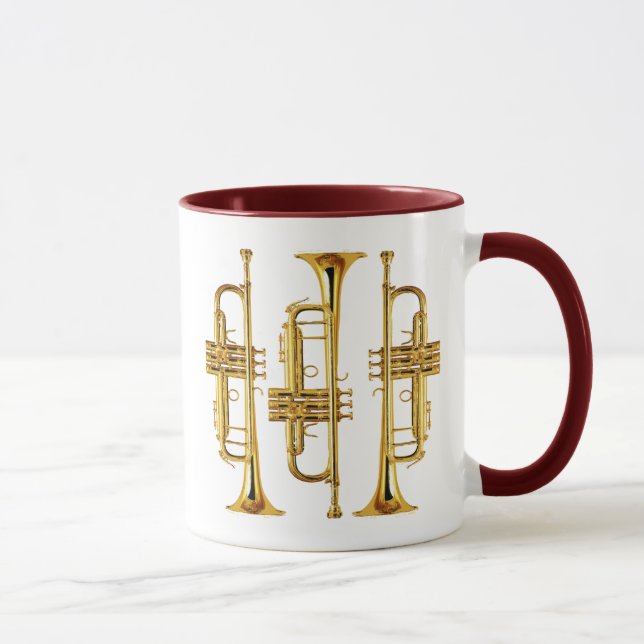 Three Trumpets Mug (Right)