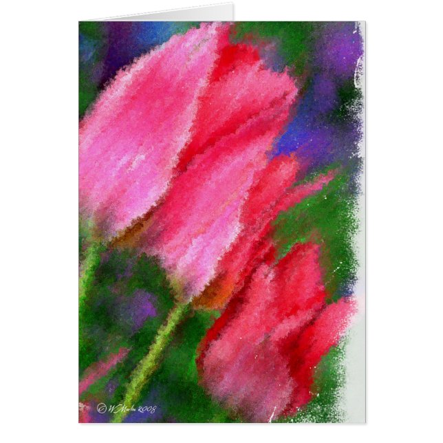 Three Tulips-Card (Front)