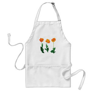 Three Tulips in a Row Standard Apron