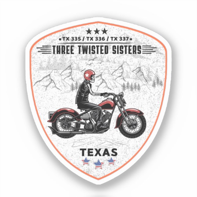  Three twisted sisters , tx 335,tx 336,tx 337 road (Front)