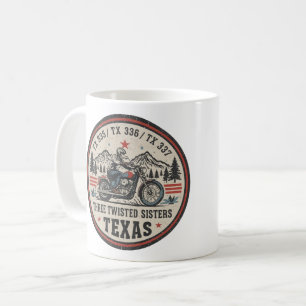  Three twisted sisters , tx 335,tx 336,tx 337 road Coffee Mug