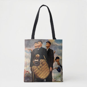 Three Umpires Tote Bag