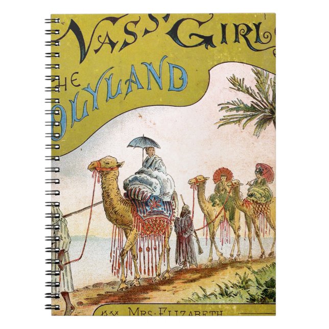 Three Vassar Girls in the Holyland Notebook (Front)