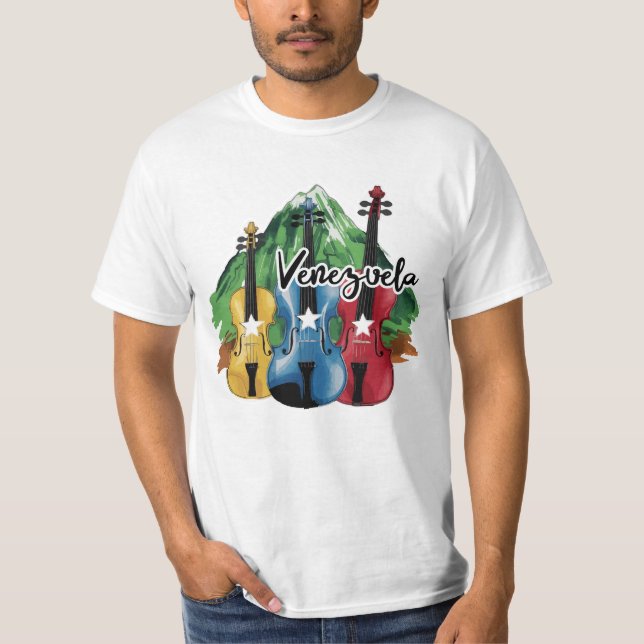 three Venezuelan violins T-Shirt (Front)