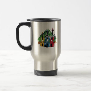 three Venezuelan violins Travel Mug