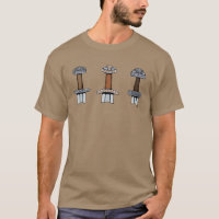 Three Viking Sword Hilts