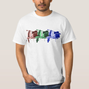Three vintage Sixties Scooters T-Shirt