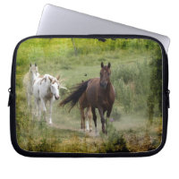 Three Walking Horses & Field Animal-lover's Gift