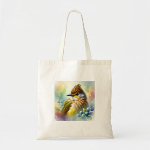 Three wattled bellbird22 210824AREF104 - Watercolo Tote Bag
