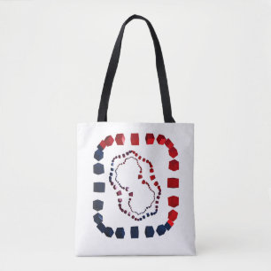 Three Way Cubed Tote Bag