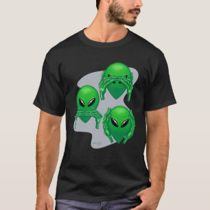 Three Wise Aliens T-Shirt
