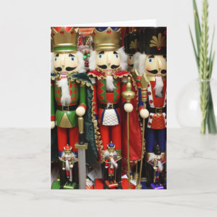 Three Wise Crackers - ChristmasNutcracker Soldiers Holiday Card