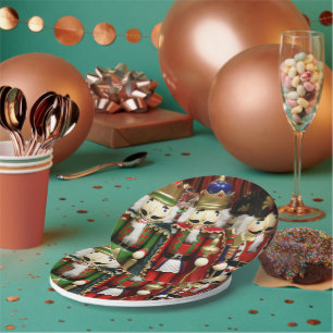 Three Wise Crackers - Nutcracker Christmas Paper Plate