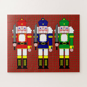 Three Wise Crackers - Nutcracker Soldiers Jigsaw Puzzle