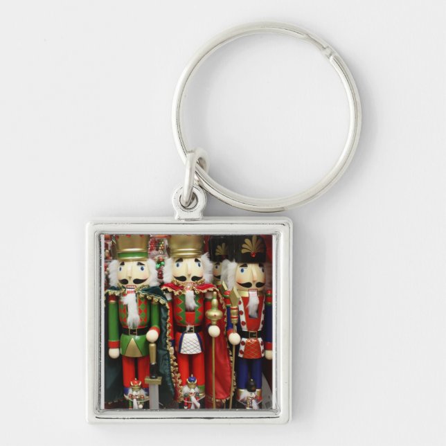 Three Wise Crackers - Nutcracker Soldiers Key Ring (Front)