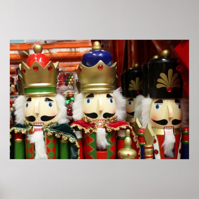 Three Wise Crackers - Nutcracker Soldiers Poster (Front)