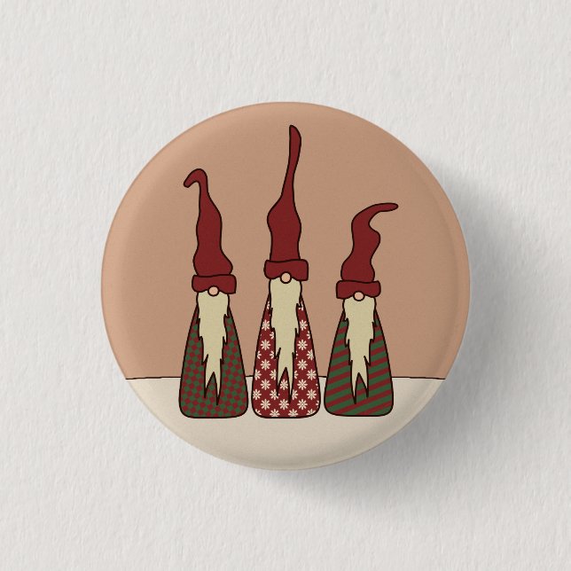Three Wise Elves, button (Front)