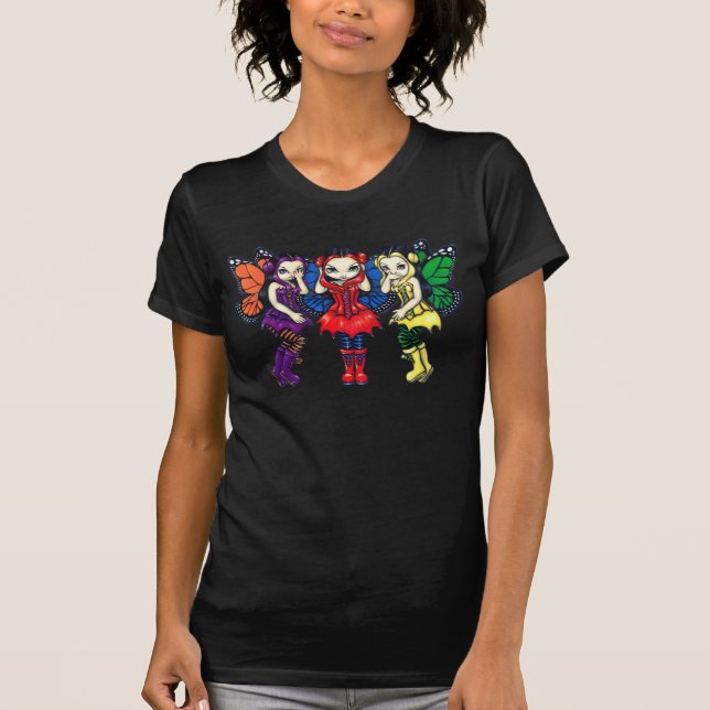 Three Wise Faeries gothic fairy Shirt (Front)